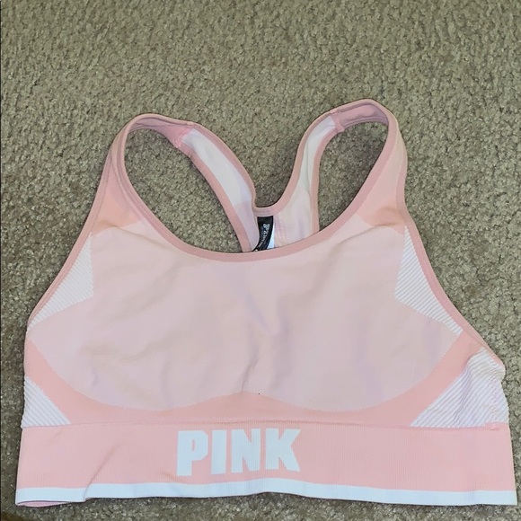 all day sports bra pink
